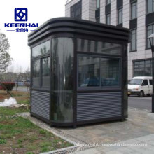 Durable Powder Coated Steel Security Kiosk Security Booth